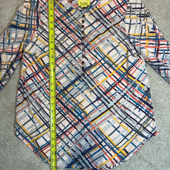 Anthropologie Maeve Bethseda Colorful Blouse Size Small - Picture 11 of 12